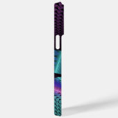 Ungewöhnliches Gemustertes Fantasy Blume Fraktal Case-Mate iPhone Hülle (Rückseite / Rechts)