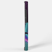 Ungewöhnliches Gemustertes Fantasy Blume Fraktal Samsung Galaxy Hülle (Rechte Seite)