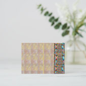 UNGEWÖHNLICHES Geschäft EINZIGARTIGE Karte (Stehend Vorderseite)