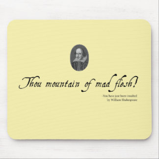 Ungewöhnliches Geschenk Shakespeare Mousepad #2.