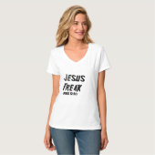 ungewöhnliches T-Shirt Jesuss (Vorderseite Vollansicht)