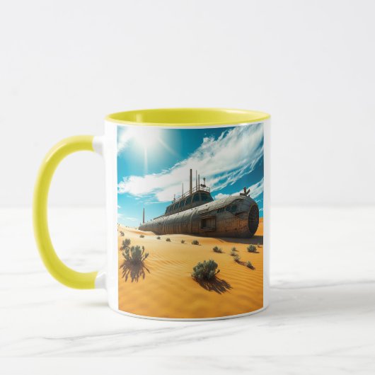 Ungewöhnliches U-Boot Tasse (Links)