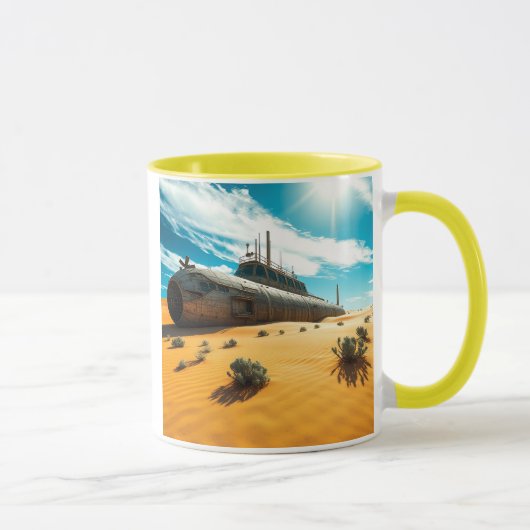 Ungewöhnliches U-Boot Tasse (Rechts)