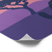 Ungezähmte Cheetah 14"x 11" Kunstdrucken Poster (Ecke)