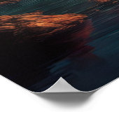 Ungezähmte Elegance, Sonnenuntergang Poster (Ecke)