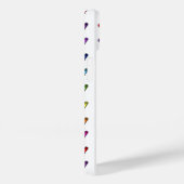 Ungezähmte Rainbow Hearts Case-Mate iPhone Hülle (Rückseite / Rechts)