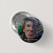 Ungezähmte Schönheit Button (Vorne & Hinten)