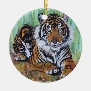 Ungezähmte Schönheit Keramikornament