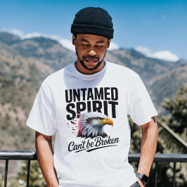 Ungezähmter Geist Adler Eyes Freedom Adventure T-Shirt