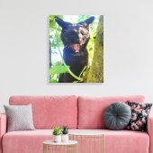 Ungezähmter Geist Leinwanddruck (Insitu (Wohnzimmer))
