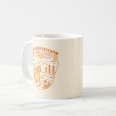 Ungezähmtes Freiheitspferd Kaffeetasse (Vorderseite Links)