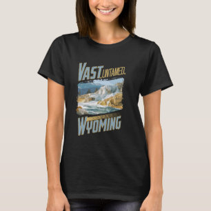 Ungezähmtes Wyoming DesignEine atemberaubende Desi T-Shirt