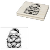 Ungeziefter Faultier in Lichtern Gummistempel (Stempel)