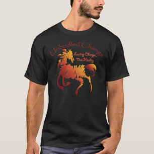 Ungezügeltes Änderungs-Dunkelheits-T-Shirt T-Shirt