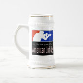 Ungläubiger Stein Bierglas (Links)