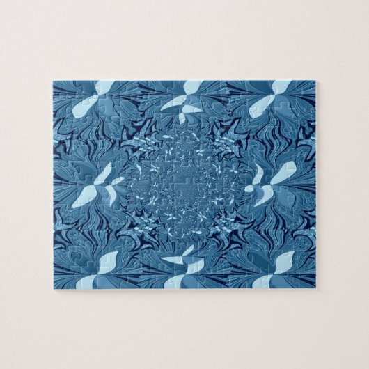 Unglaublich blau. puzzle (Horizontal)