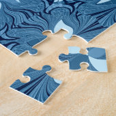 Unglaublich blau. puzzle (Seite)