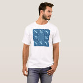 Unglaublich blau. T-Shirt (Vorne ganz)