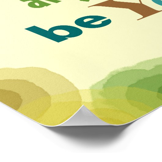 Unglaublich DU Poster (Ecke)