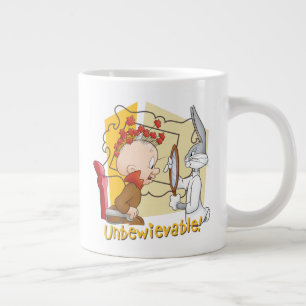 "Unglaublich" Friseur BUGS BUNNY™ & Elmer Fudd Jumbo-Tasse