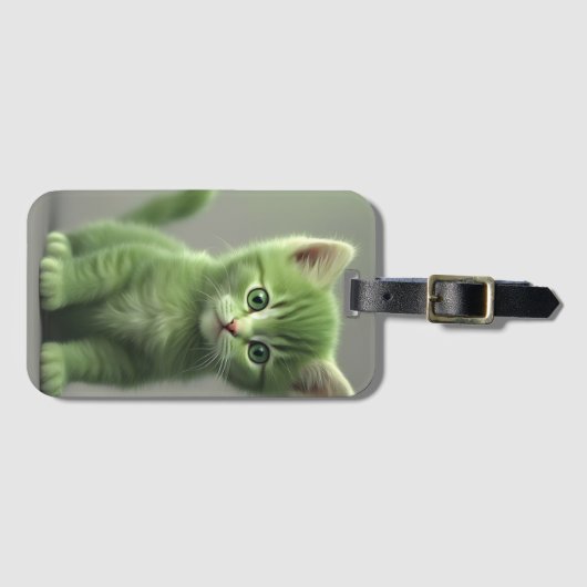 Unglaublich Kitten Gepäckanhänger (Vorderseite (Horizontal))