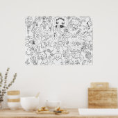 Unglaublich! Poster (Küche)