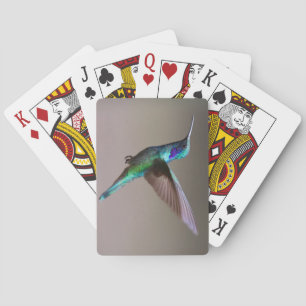 Unglaublich schön und farbenfroh Hummingbird Spielkarten