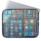 unglaublich schön und lebhaft antikes Mosaik Laptopschutzhülle (Vorderseite)