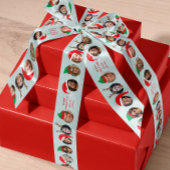 Unglaublich witzig 10 Menschen in Weihnachtshütten Satinband