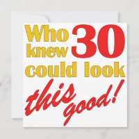 Unglaublich witzig 30. Geburtstagsfeier Party Einl