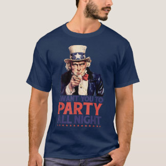 Unglaublich witzig 4. Juli Onkel Sam ich Wollte Ih T-Shirt