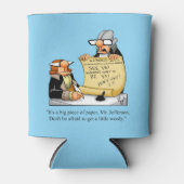 Unglaublich witzig Amerikanische Unabhängigkeitsta Dosenkühler (Vorderseite)