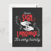 Unglaublich witzig amerikanischer Spaß für Zeichen Postkarte (Vorne/Hinten)