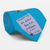 Unglaublich witzig Apotheker-Verordnungs-Krawatte Krawatte (Gerollt)