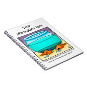 Unglaublich witzig Aquarium-Spaß-Notebook Notizblock (Rechte Seite)