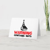 Unglaublich witzig Atheist Karte (Rückseite)