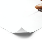 Unglaublich witzig australisches Emu Natural Brown Poster (Ecke)