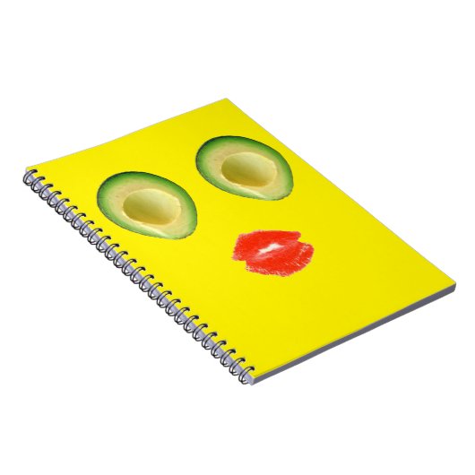 Unglaublich witzig Avocado Face 4Keith Notizblock (Rechte Seite)