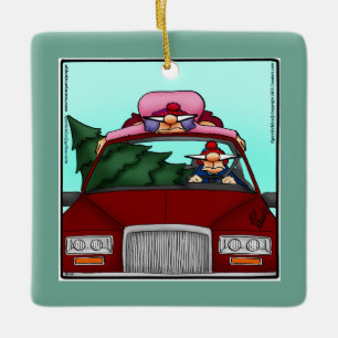 Unglaublich witzig Baum Schlucken Keramikornament