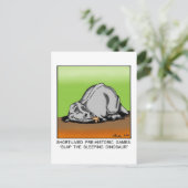 Unglaublich witzig Behaltend Touch Postkarte (Stehend Vorderseite)