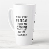 Unglaublich witzig bester Freund sarkastisch Gebur Milchtasse (Linke Ecke)