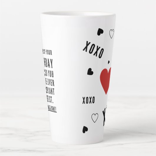 Unglaublich witzig bester Freund sarkastisch Gebur Milchtasse (Vorderseite)