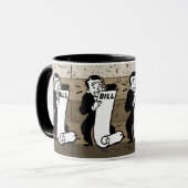 Unglaublich witzig Billig- und Kostenliebhaber Tasse (Vorderseite Links)