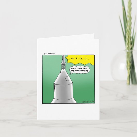 Unglaublich witzig Bon Voyage Grußkarte Karte (Vorderseite)