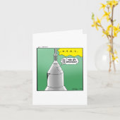 Unglaublich witzig Bon Voyage Grußkarte Karte (Gelbe Blume)