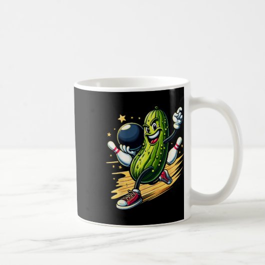 Unglaublich witzig Bowling Pickle Kaffeetasse (Rechts)
