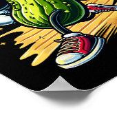 Unglaublich witzig Bowling Pickle Poster (Ecke)