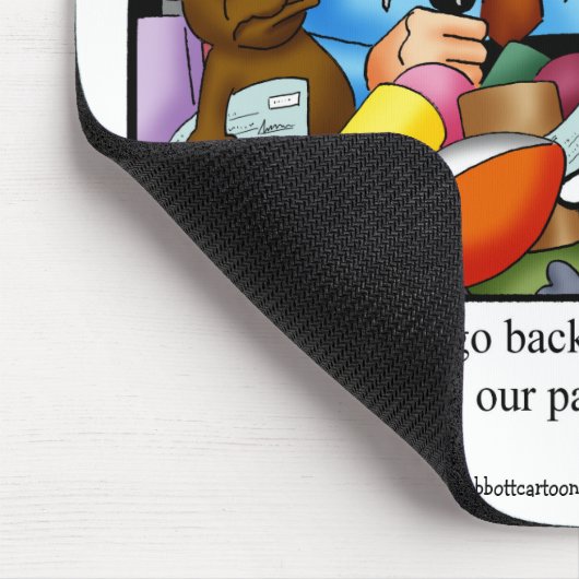 Unglaublich witzig Büro Humor Mousepad-Geschenk Mousepad (Ecke)