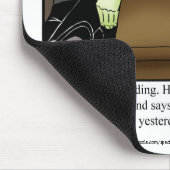 Unglaublich witzig Büro Humor Mousepad-Geschenk Mousepad (Ecke)