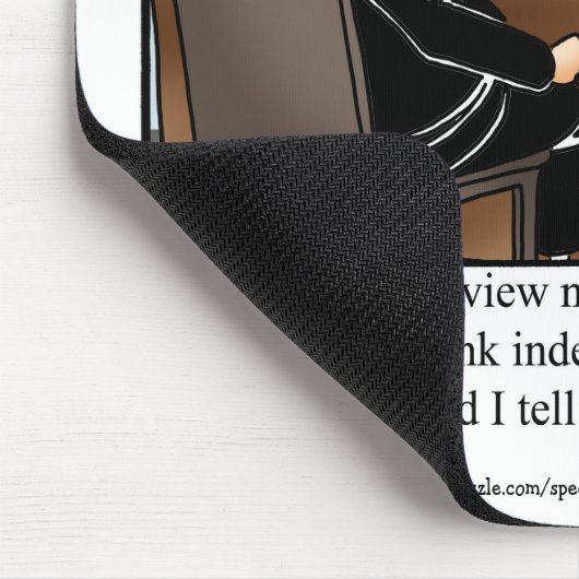 Unglaublich witzig Büro Humor Mousepad-Geschenk Mousepad (Ecke)